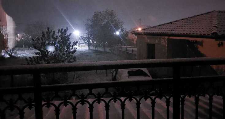 Χιόνια στην Ασβεστόπετρα