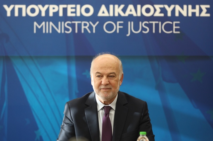 Ο υπουργός Δικαιοσύνης, Γιώργος Φλωρίδης