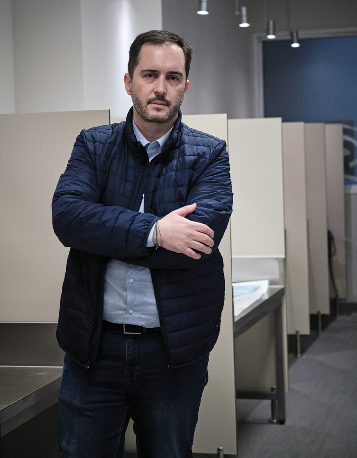 Ο πρόεδρος του ΟΚΑΝΑ, Αθανάσιος Θεοχάρης