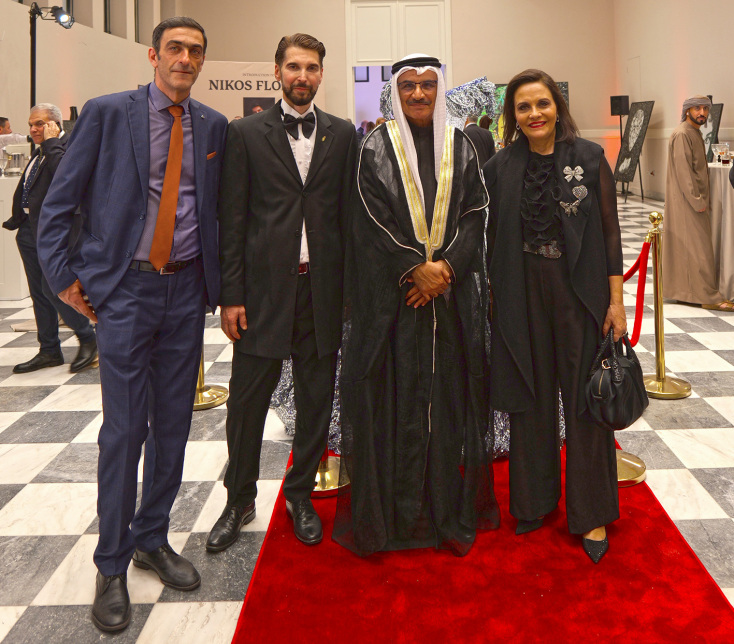 Νίκος Φλώρος: Τιμώμενος καλλιτέχνης των Ηνωμένων Αραβικών Εμιράτων ο διεθνούς φήμης Έλληνας γλύπτης - Εκδήλωση με πολυδιάστατη σημασία στο Ζάππειο Μέγαρο.