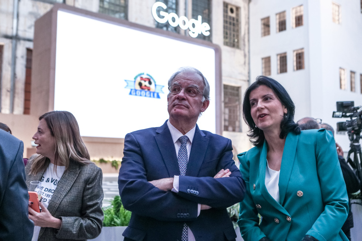 Μητσοτάκης με αντιπρόεδρο Google: Στόχος να γίνουμε παγκόσμιο κέντρο τεχνητής νοημοσύνης