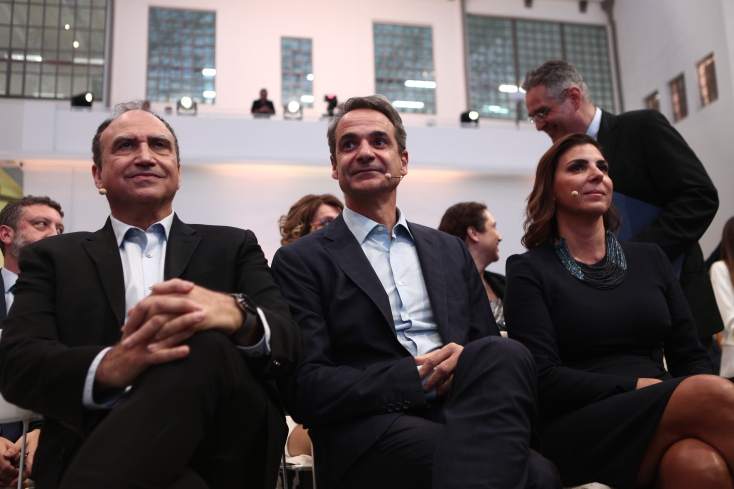 Μητσοτάκης με αντιπρόεδρο Google: Στόχος να γίνουμε παγκόσμιο κέντρο τεχνητής νοημοσύνης