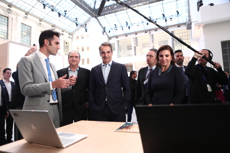 Μητσοτάκης με αντιπρόεδρο Google: Στόχος να γίνουμε παγκόσμιο κέντρο τεχνητής νοημοσύνης