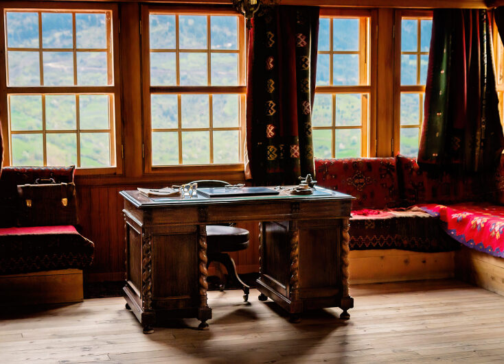 ο γραφείο του Ευάγγελου Αβέρωφ