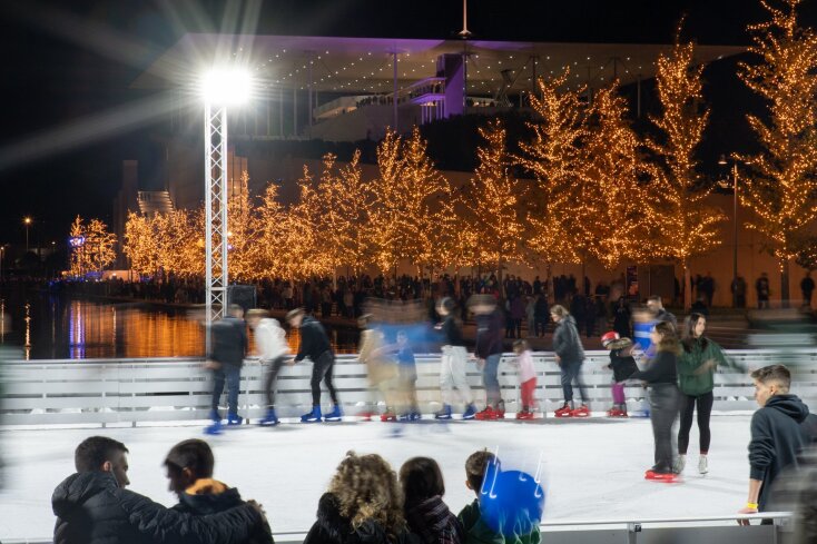Το παγοδρόμιο στο ΚΠΙΣΝ