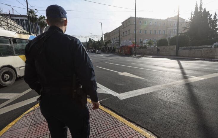 «Φρούριο» η Αθήνα λόγω της επίσκεψης Ερντογάν © Eurokinissi