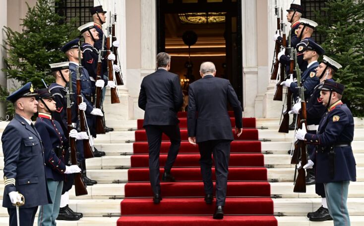 Τα στιγμιότυπα που ξεχώρισαν στη συνάντηση Μητσοτάκη-Ερντογάν