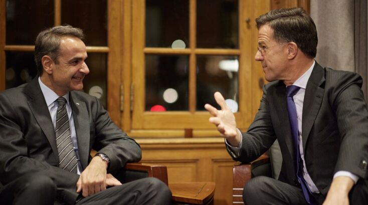 Κ. Μητσοτάκης και Μ. Ρούτε