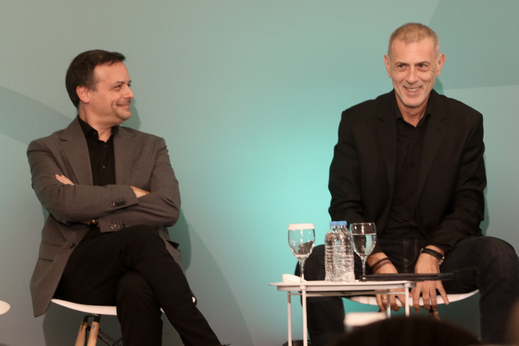 Χάρης Δούκας και Νίκος Μώραλης στην εκδήλωση για την αυτοδιοίκηση