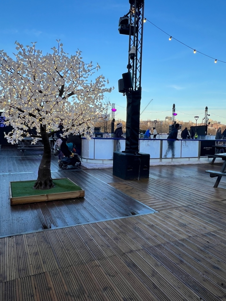 Τα μαγικά «Χριστουγεννιάτικα Δέντρα» του Ντέιβιντ Χόκνεϊ στις όχθες του Τάμεση