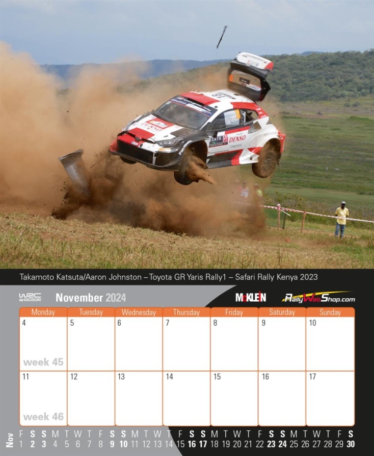 Αγωνιστικά ημερολόγια McKlein 2024:  Γιορτινά motorsport δώρα με συναίσθημα