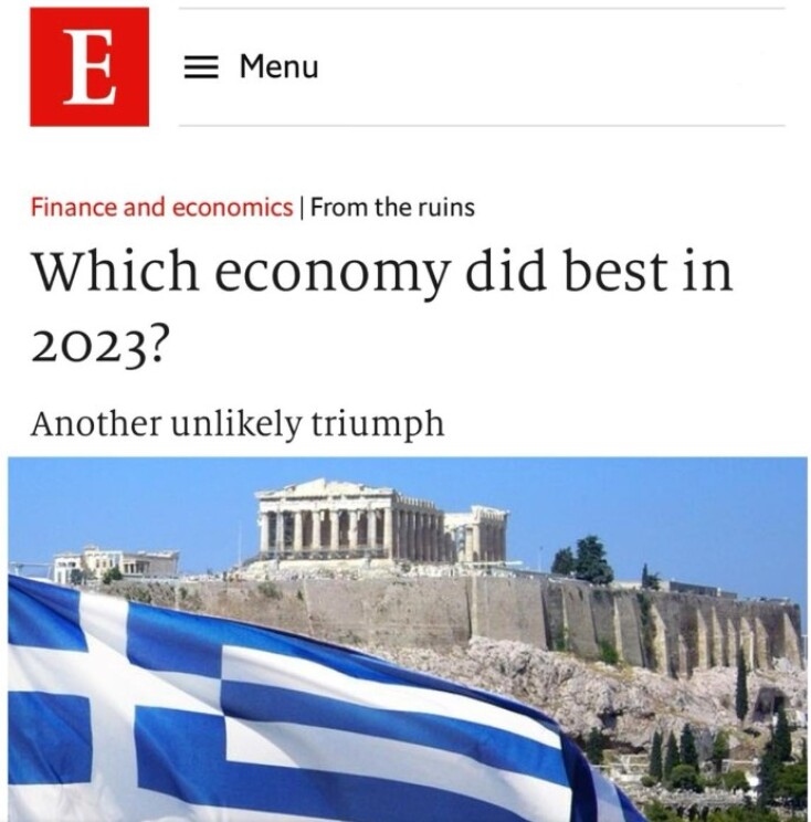 Χατζηδάκης για Economist: Είναι άραγε και αυτός μέρος της διεθνούς συνομωσίας υπέρ της Ελλάδας;