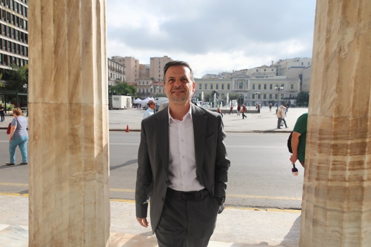 Ο νεοεκλεγείς δήμαρχος Αθηναίων, Χάρης Δούκας