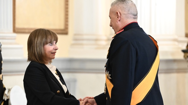 Ευχές στην Πρόεδρο της Δημοκρατίας από την πολιτική, στρατιωτική και θρησκευτική ηγεσία 