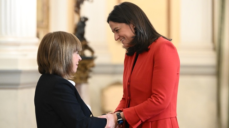 Ευχές στην Πρόεδρο της Δημοκρατίας από την πολιτική, στρατιωτική και θρησκευτική ηγεσία 