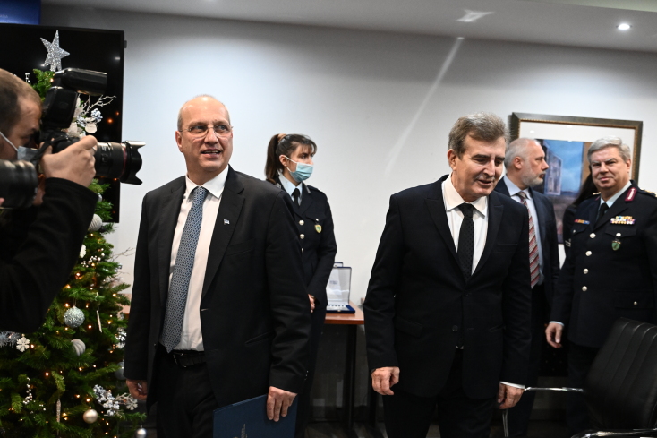 Χρυσοχοΐδης: Παρέλαβε το υπουργείο Προστασίας του Πολίτη