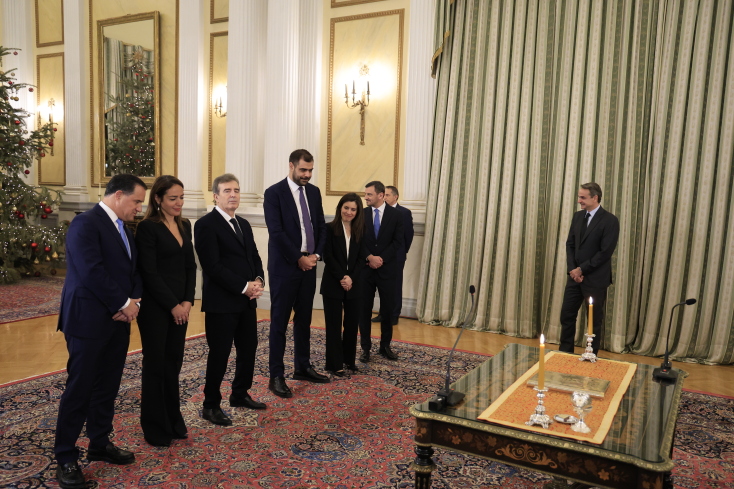 Ανασχηματισμός: Ορκίστηκαν οι νέοι υπουργοί και υφυπουργοί