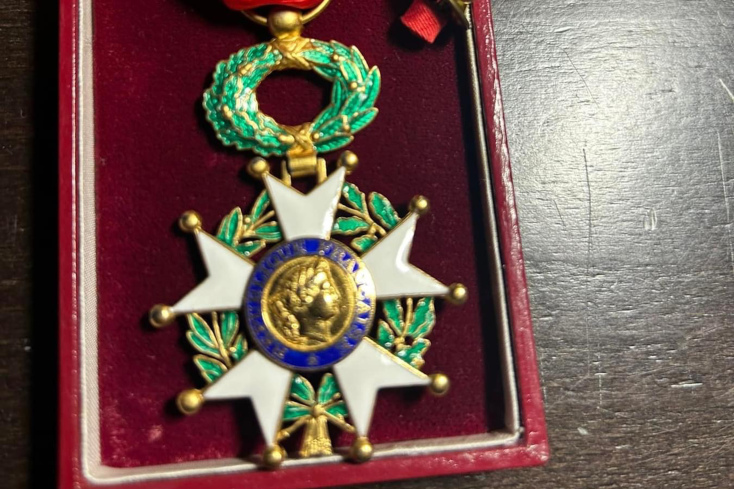 Η Άννα Διαμαντοπούλου στην κηδεία του Ζακ Ντελόρ