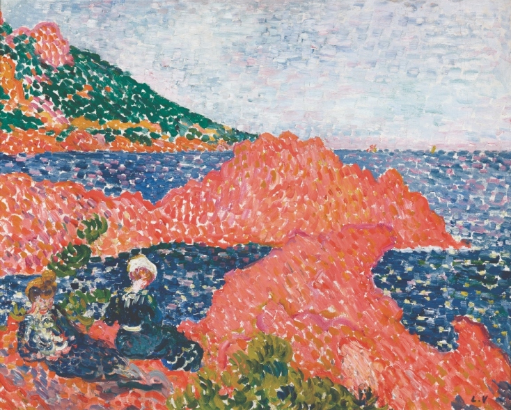 Louis Valtat (1869-1952), Οι κόκκινοι βράχοι στο Αγκαί, 1903. 