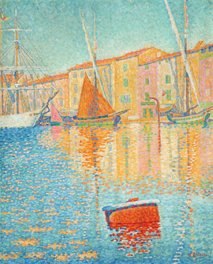 Paul Signac (1863-1935), Η κόκκινη σημαδούρα, 1895