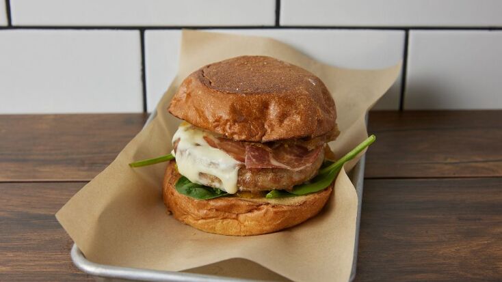 Burger προβατίνα