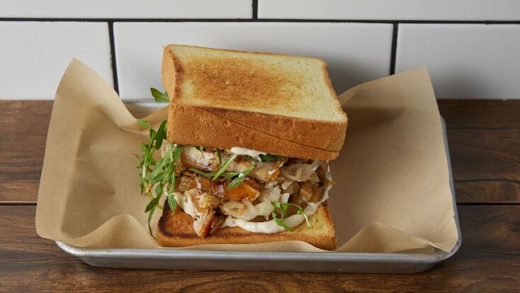 Σάντουιτς με πορκέτα