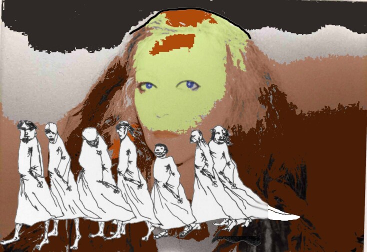 Η Kate σε έργο του Πάνου Κουτρουμπούση