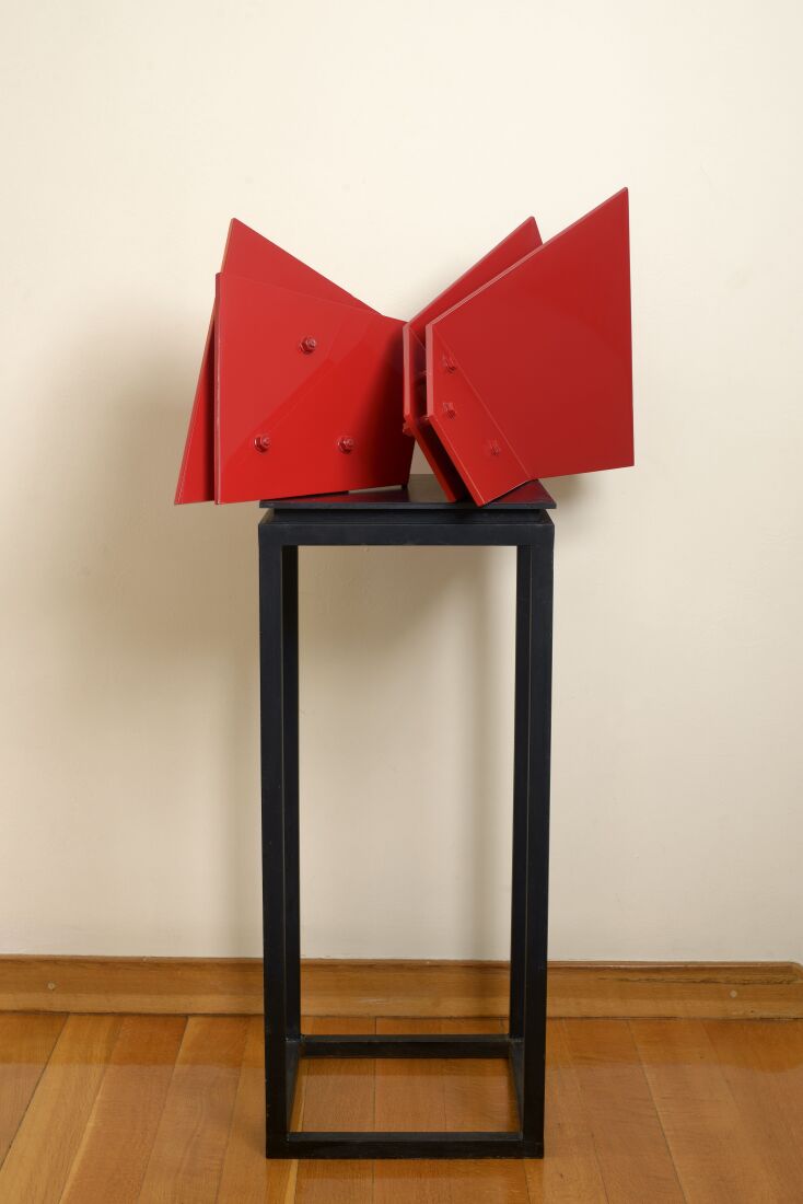 Φρόσω Μιχαλέα, "Πουλιά- Παραλλαγές (κόκκινο)", 1994