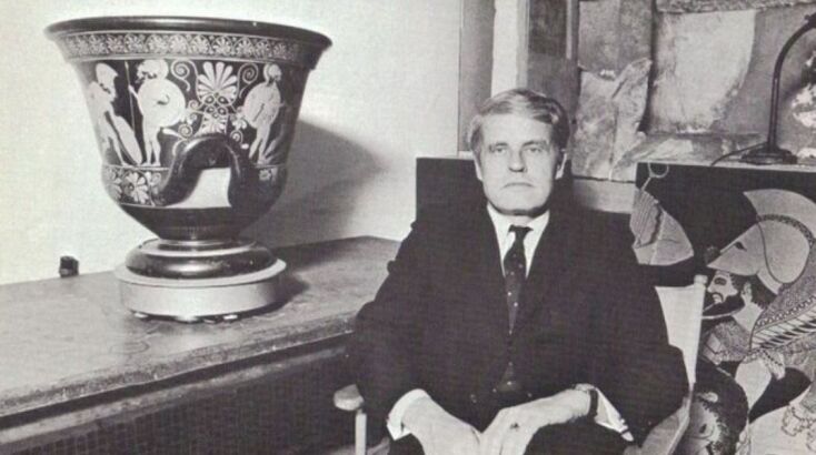 O επιμελητής ελληνικής και ρωμαϊκής τέχνης του Μητροπολιτικού Μουσείου Τέχνης, Dietrich von Bothmer