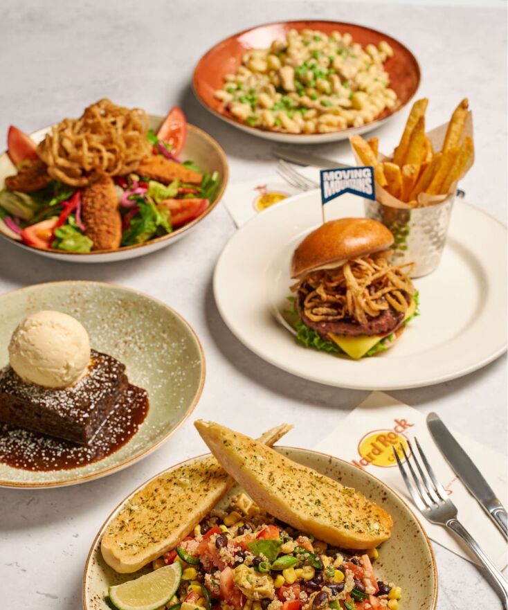 Hard Rock Cafe x Veganuary menu