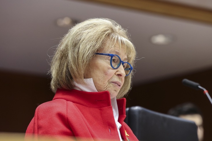 Ημέρα Μνήμης του Ολοκαυτώματος: Στην ολομέλεια του Ευρωπαϊκού Κοινοβουλίου μίλησε η Irene Shashar, επιζήσασα του γκέτο της Βαρσοβίας.