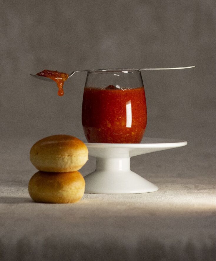 Συνταγή για μαρμελάδα ντομάτας με βανίλια