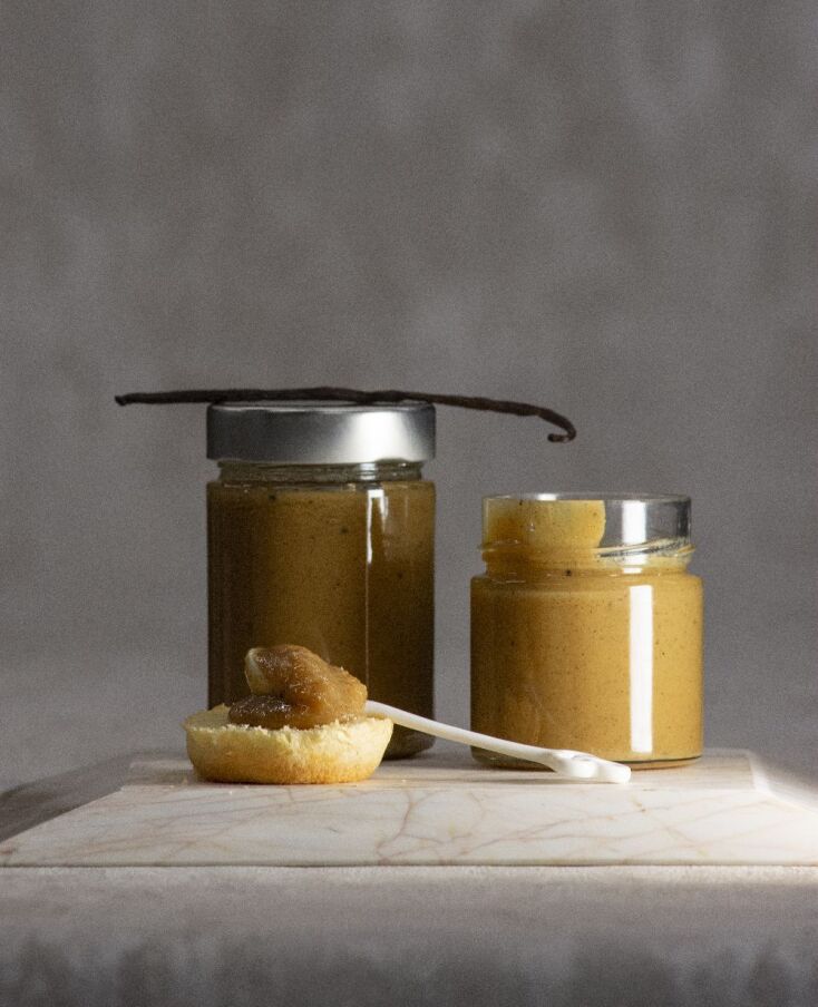 Μαρμελάδα από γάλα και βανίλια