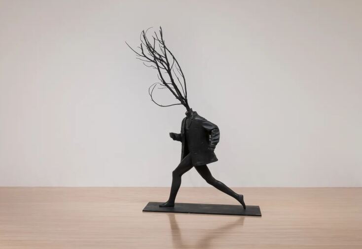 Henry Taylor, Untitled, 2020, installation view © Jeff McLane/Courtesy The Museum of Contemporary Art