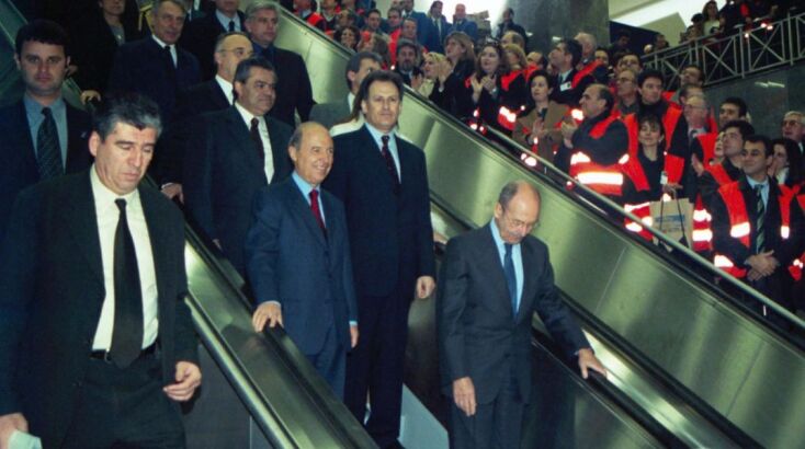Εγκαίνια του μετρό στην Αθήνα