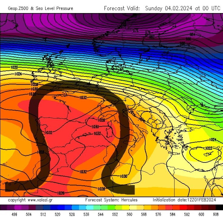Χάρτης με τον «Ωμέγα Εμποδιστή»