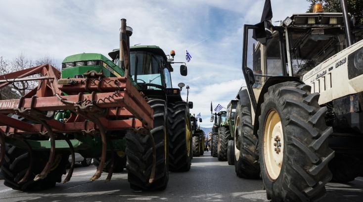 Οι αγρότες σε κινητοποιήσεις