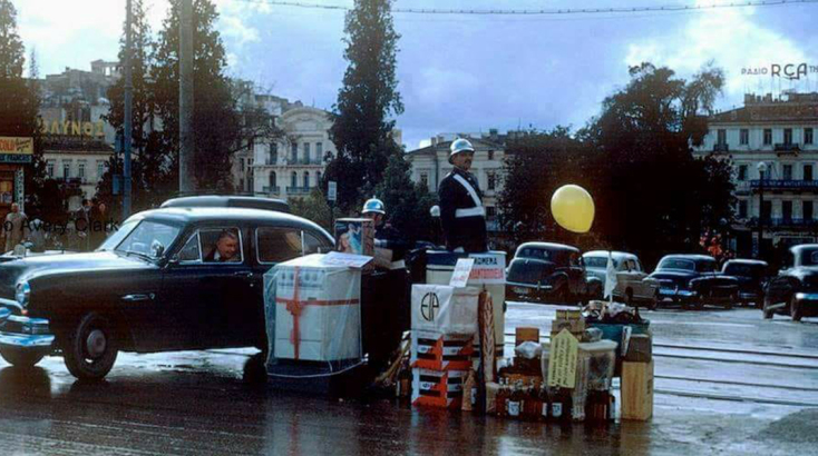 Οι τροχονόμοι της Αθήνας της δεκαετίας του ‘50