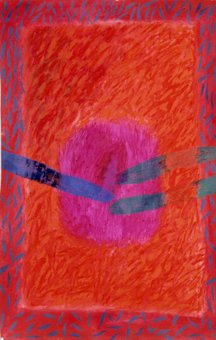 Έργο της Λήδας Παπακωνσταντίνου (μεικτή τεχνική)