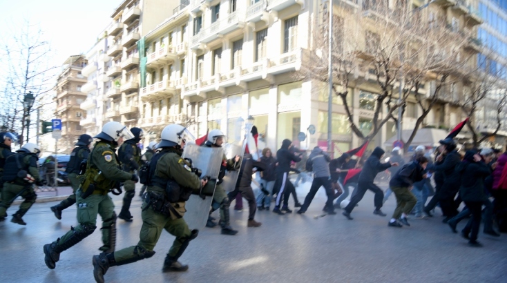 Επεισόδια στη Θεσσαλονίκη