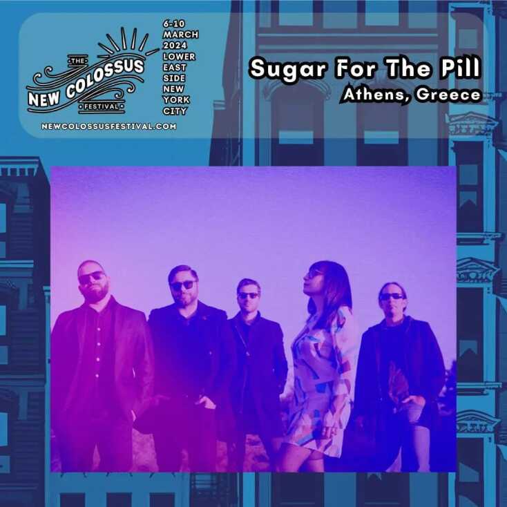 Sugar For The Pill: Η αθηναϊκή shoegaze μπάντα θα εμφανίστεί στο φημισμένο The New Colossus Festival, από 6 έως 10 Μαρτίου.