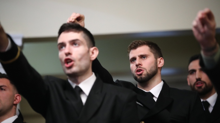 Η πρώτη ανάρτηση του ανθυπολοχαγού Πετρούνια μετά την ορκομωσία των Ολυμπιονικών