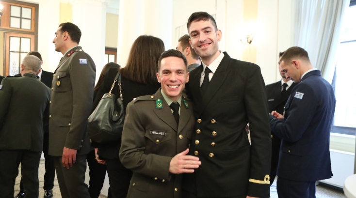 Η πρώτη ανάρτηση του ανθυπολοχαγού Πετρούνια μετά την ορκομωσία των Ολυμπιονικών