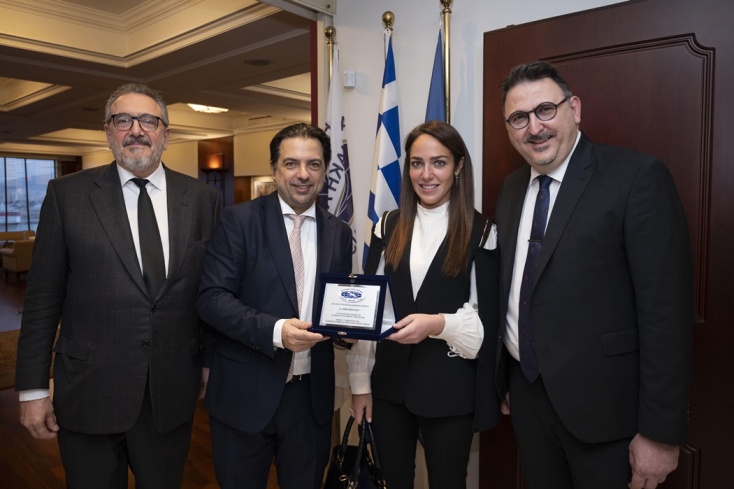 Η υπουργός Εργασίας, Δόμνα Μιχαηλίδου