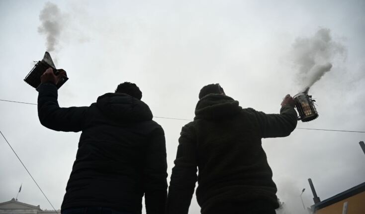 Η συγκέντρωση των μελισσοκόμων στο Σύνταγμα σε εικόνες