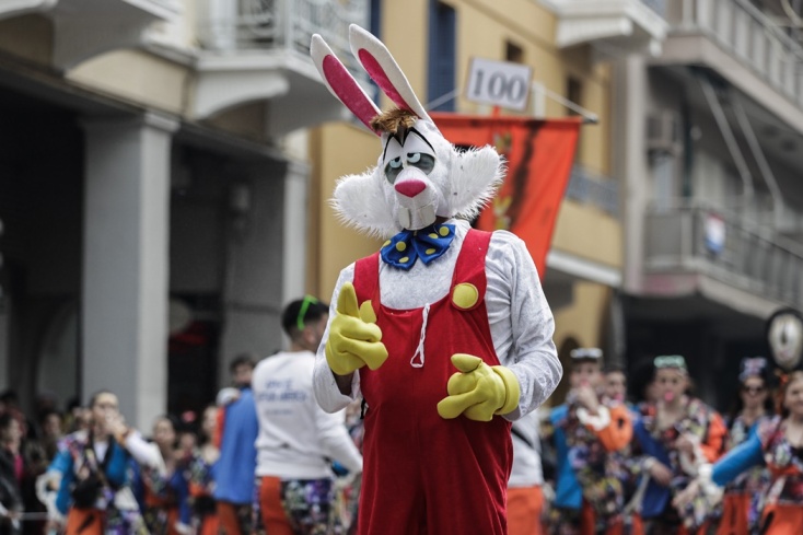 Καρναβαλιστές στην Πάτρα