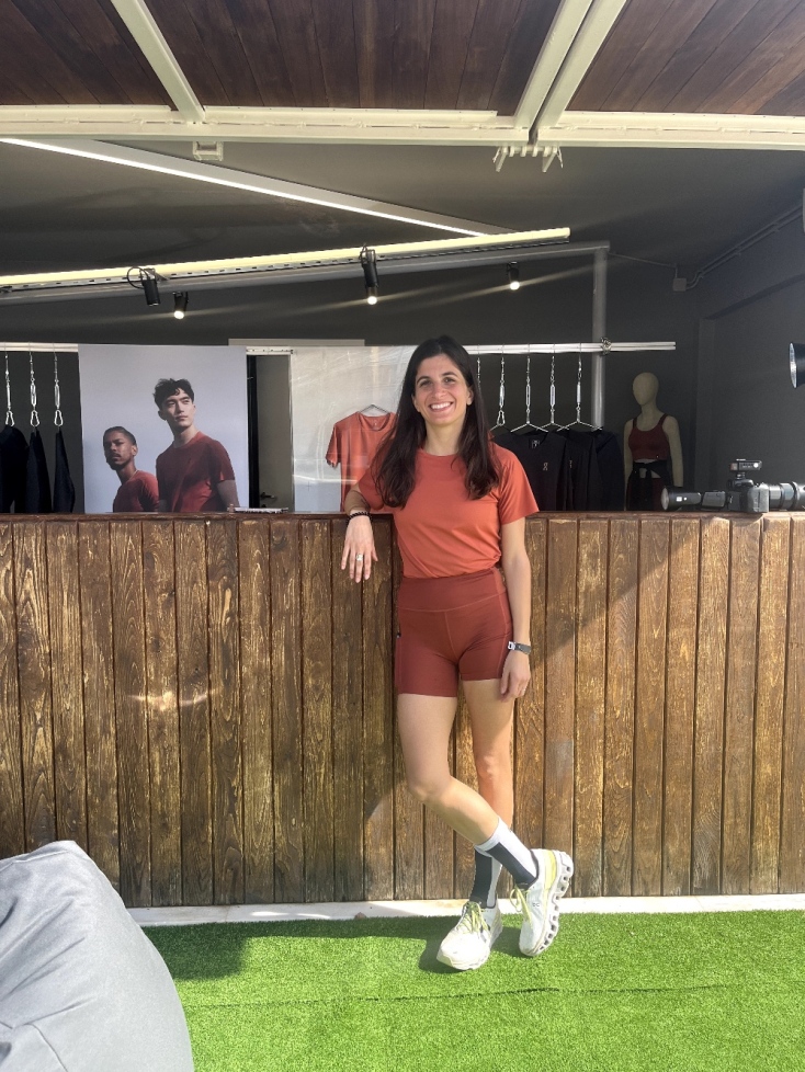 Η αθλήτρια Ειρήνη Τσουπάκη επιλέγει ΟΝ για τις διαδρομές της