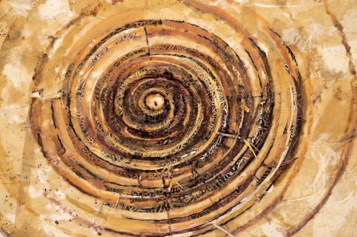 Ευσεβία Μιχαηλίδου, "Ροή", λεπτομέρεια