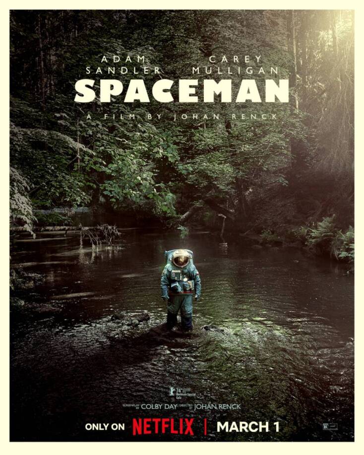 «Spaceman» στο Netflix, με τον Άνταμ Σάντλερ