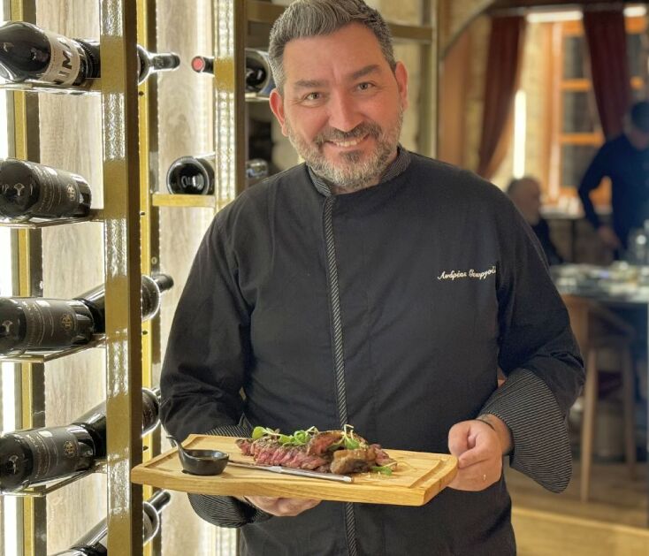 Ο σεφ Ανδρέας Γεωργούλης